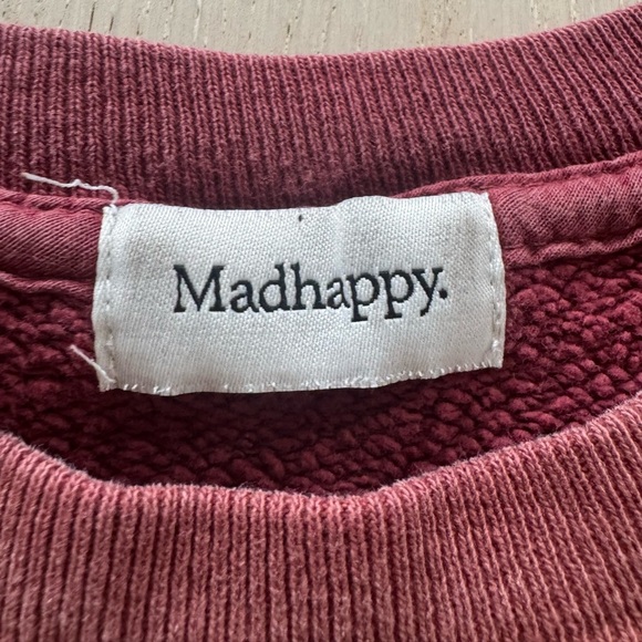 MadHappy limited edition bleached Crew Neck XS - Picture 6 of 10